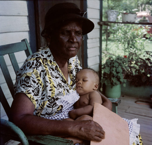 IN THE ART: With a Great-Grandchild