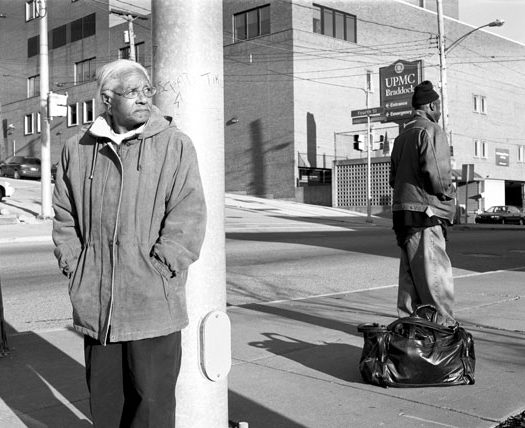 IN THE ARTS: Grandma Ruby and U.P.M.C Braddock Hospital on Braddock Avenue, 2007